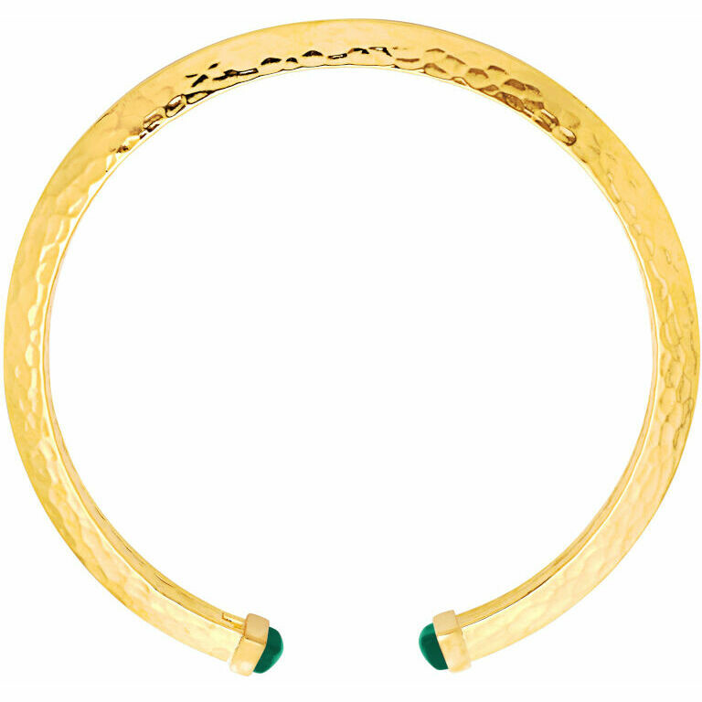 Giovanni Raspini Green Blade Gold Necklace