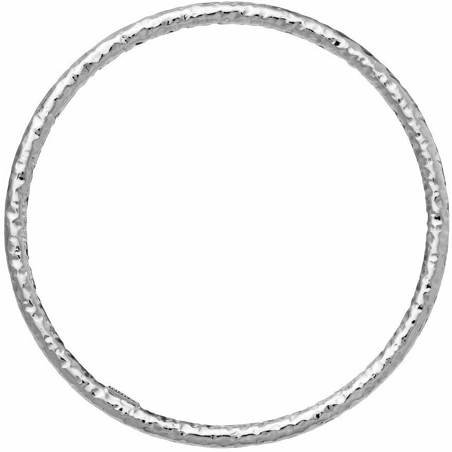 Giovanni Raspini Hammered Bangle Silver Bracelet