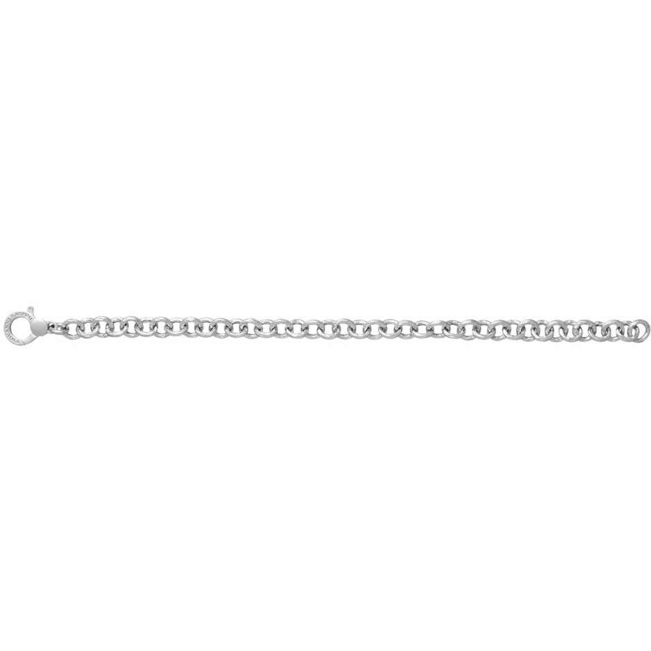 Giovanni Raspini hammered mesh bracelet in silver