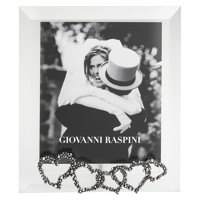 Giovanni Raspini Hearts Perlage Frame Medium