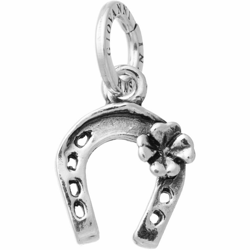 Giovanni Raspini Horseshoe Four-Leaf Clover Charm