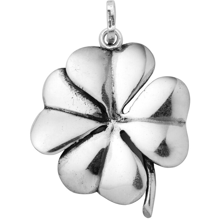 Giovanni Raspini Large Four-Leaf Clover Charm