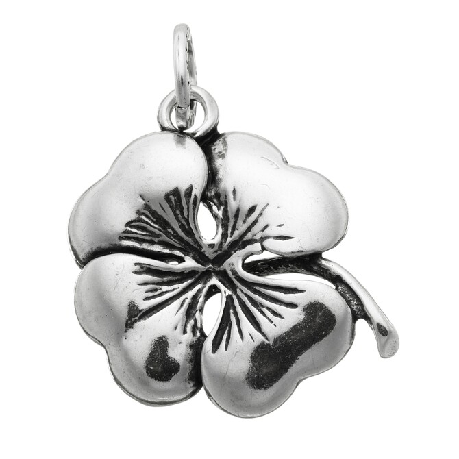 Giovanni Raspini large four-leaf clover charm