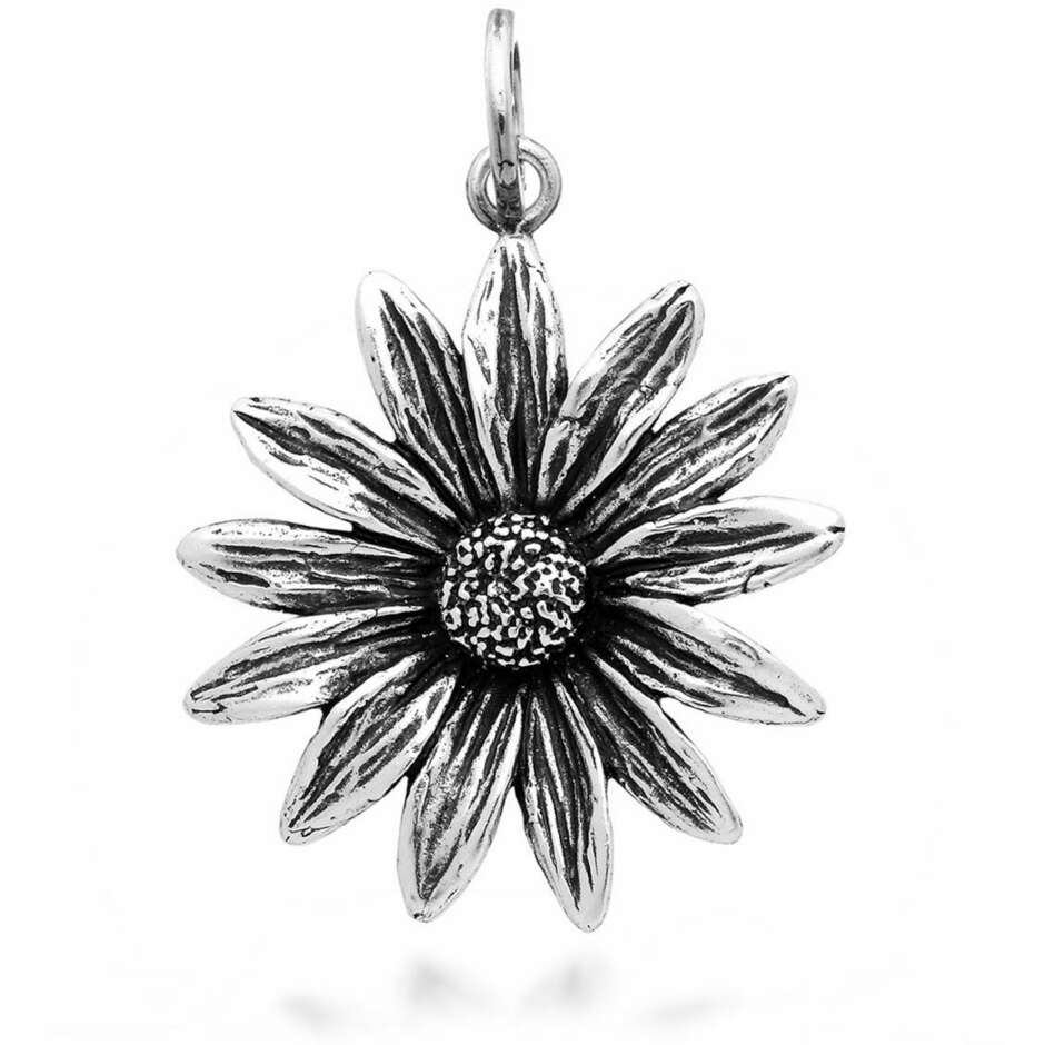 Giovanni Raspini large Margherita pendant in silver