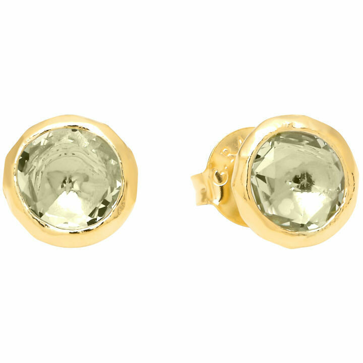 Giovanni Raspini Loop Lime Green Earrings