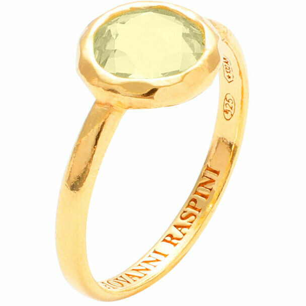 Giovanni Raspini Loop Lime Green Ring