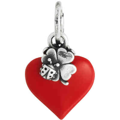 Giovanni Raspini Lucky Heart Red Charm