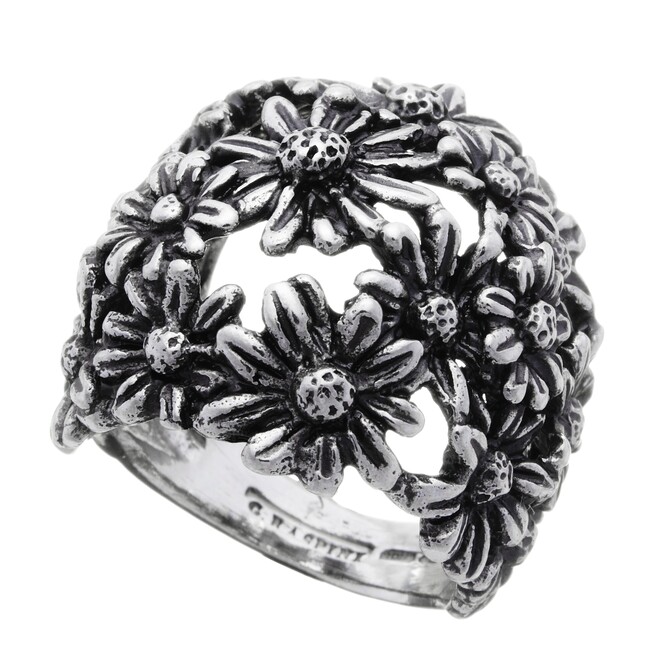Giovanni Raspini Margherita Women's Silver Ring