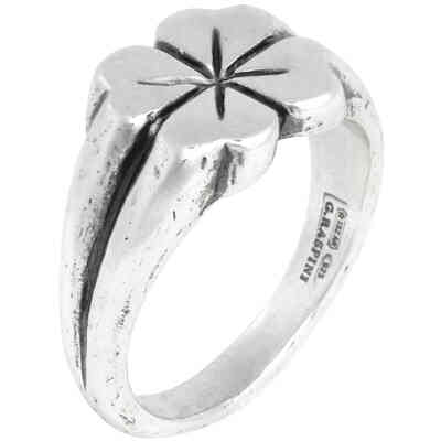 Giovanni Raspini Migolo Four-Leaf Clover Ring