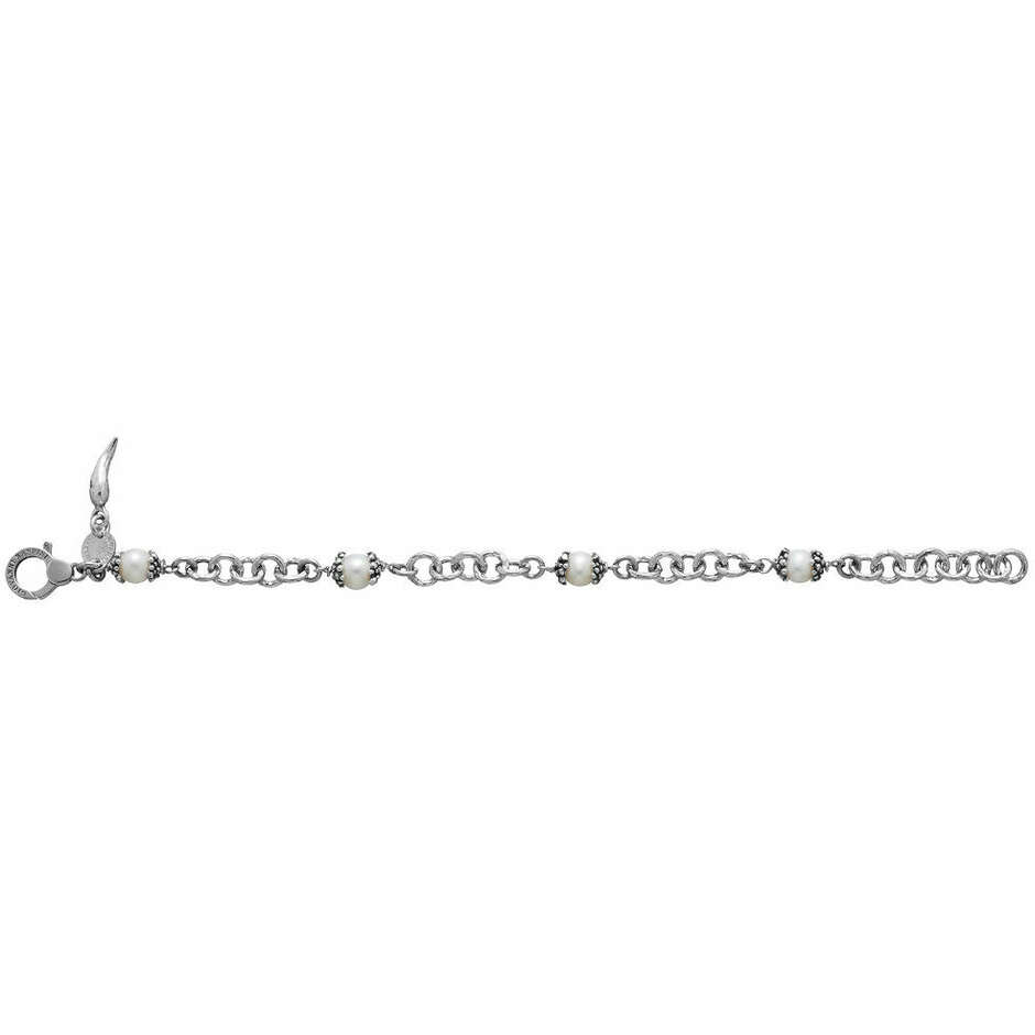 Giovanni Raspini Mini Drops bracelet in silver and natural pearls