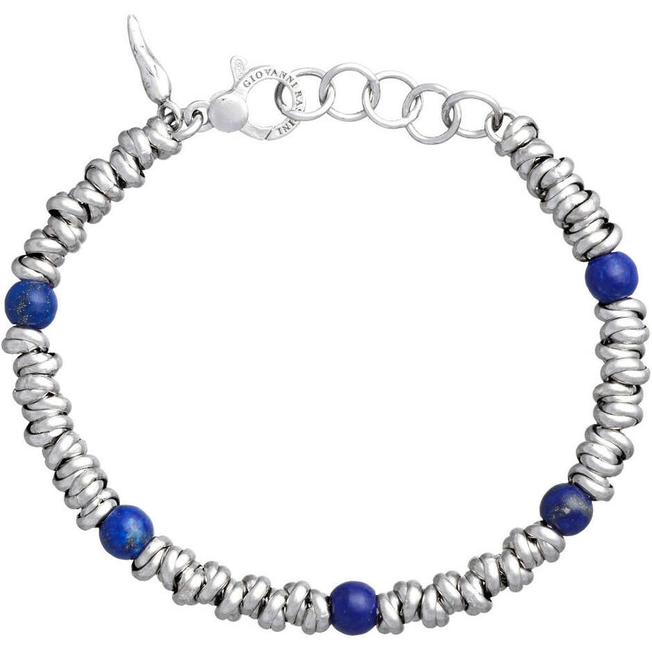 Giovanni Raspini Nodini bracelet in silver and lapis