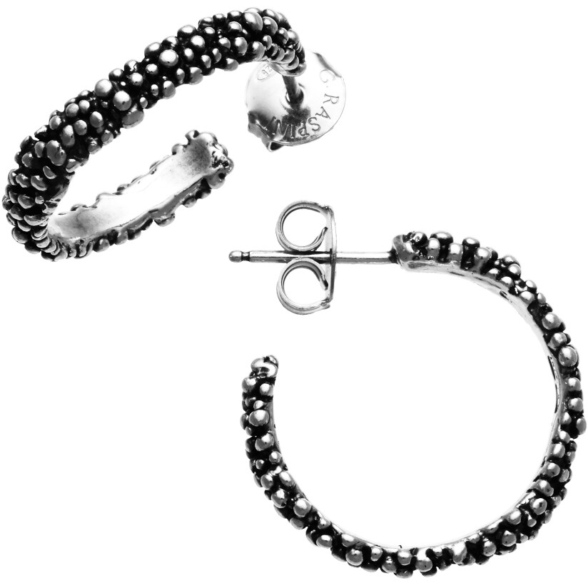 Giovanni Raspini Perlage Hoop Earrings