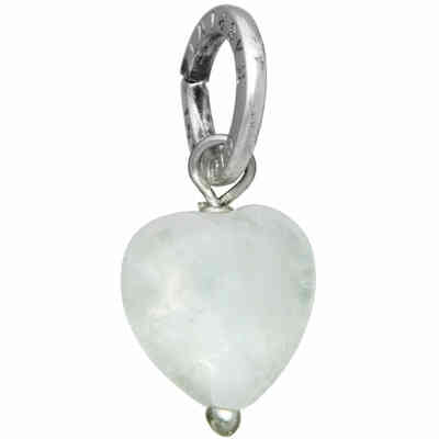 Giovanni Raspini Rock Crystal Heart Charm Giovanni Raspini Rock Crystal Heart Charm