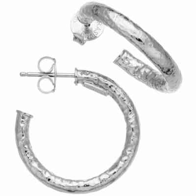 Giovanni Raspini Rock Light Mini Hoop Earrings Giovanni Raspini Rock Light Mini Hoop Earrings
