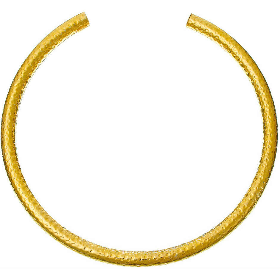Giovanni Raspini Rock necklace in gilded silver