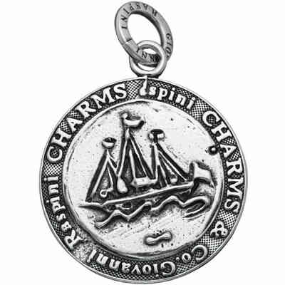 Giovanni Raspini Sailing Ship Coin Charm Giovanni Raspini Sailing Ship Coin Charm