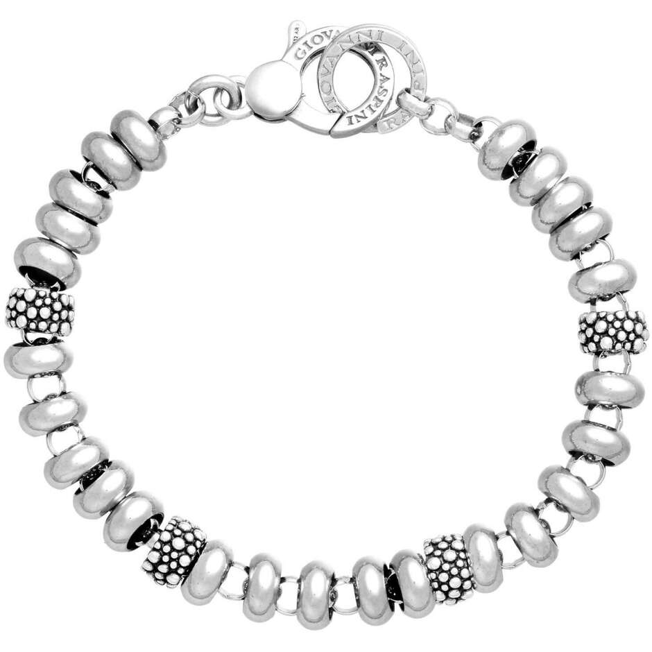 Giovanni Raspini Silver Bracelet with Perlage Beads