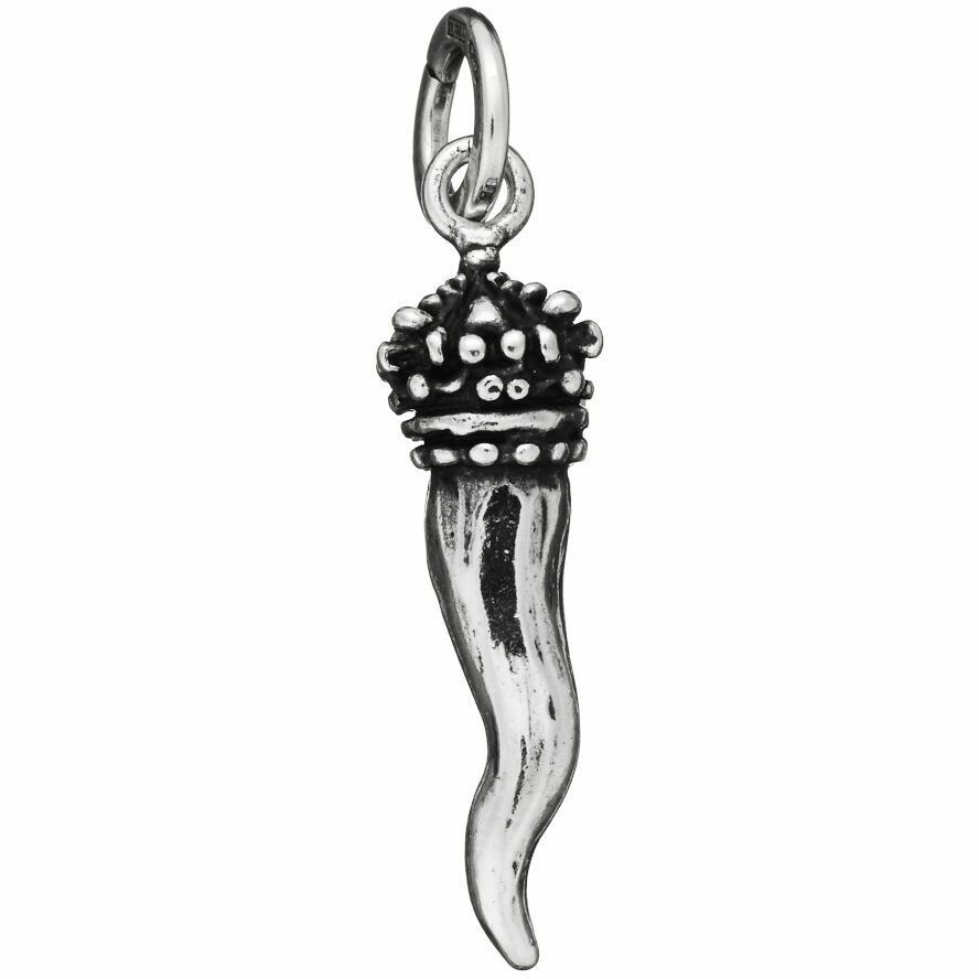 Giovanni Raspini Silver Charm Small Horn Crown