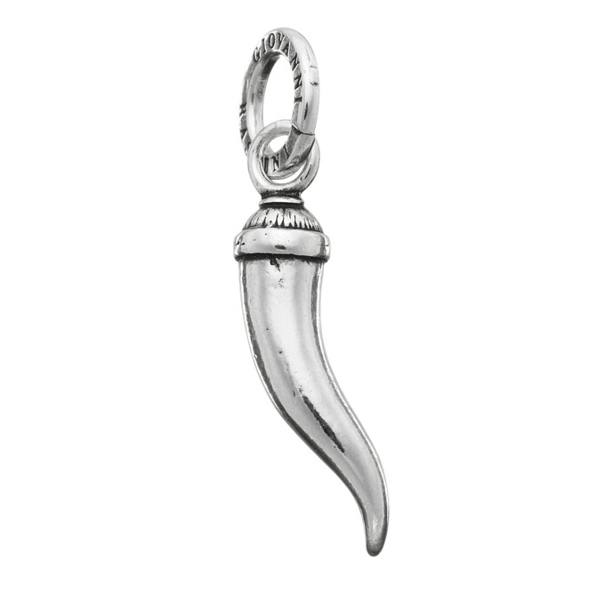Giovanni Raspini Small Horn Silver Charm