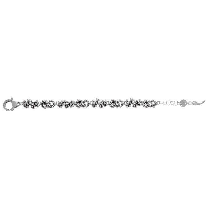 Giovanni Raspini Small Perlage Silver Bracelet