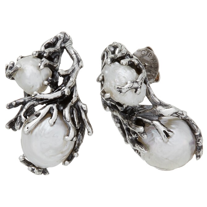 Giovanni Raspini Small South Sea Earrings