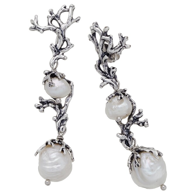 Giovanni Raspini South Sea Waterfall earrings