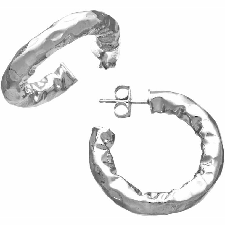 Giovanni Raspini Stone Small Hoop Earrings