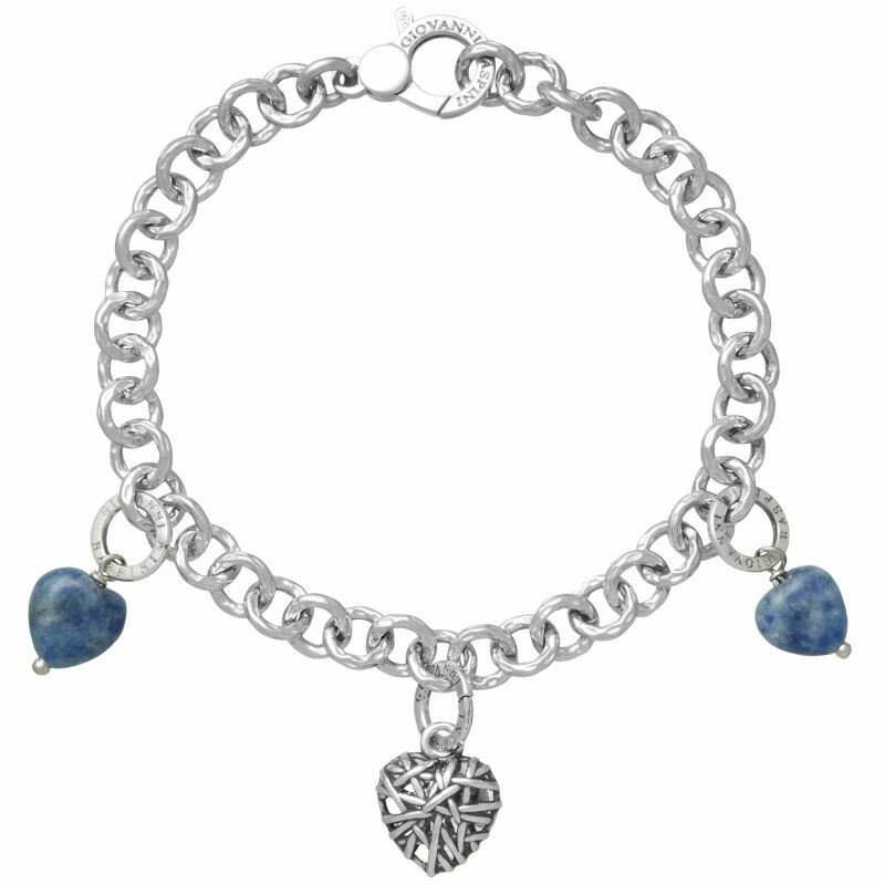 Giovanni Raspini Three Hearts Bracelet