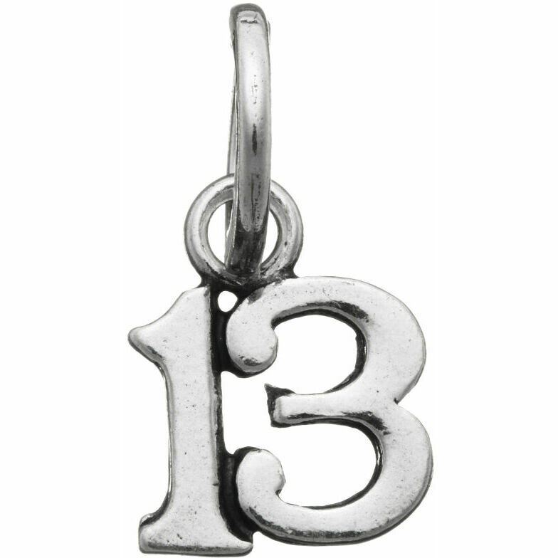 Giovanni Raspini Tredici small charm in silver
