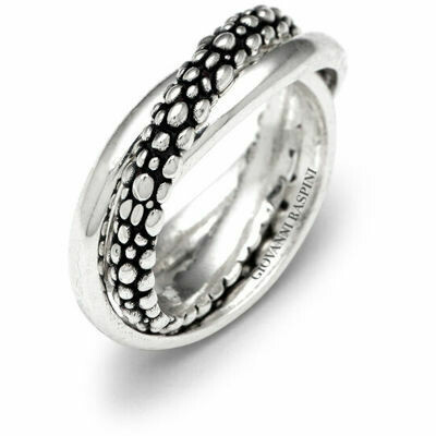 Giovanni Raspini Triple Perlage Ring Giovanni Raspini Triple Perlage Ring