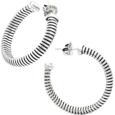 Giovanni Raspini Tubogas Large Hoop Earrings