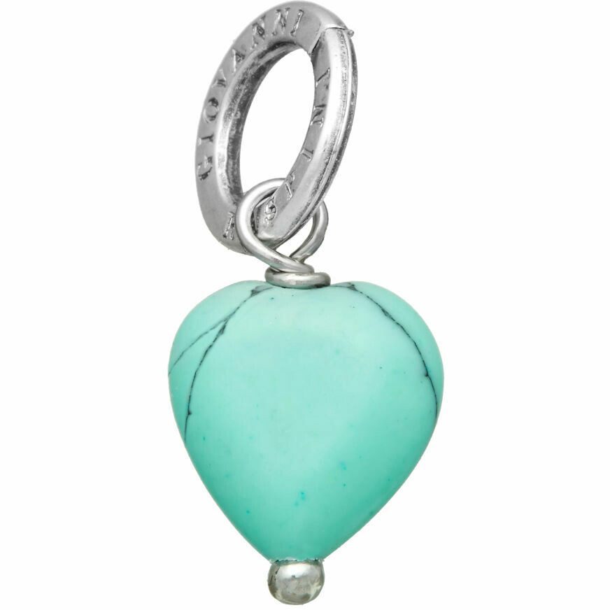 Giovanni Raspini Turquoise Heart Charm