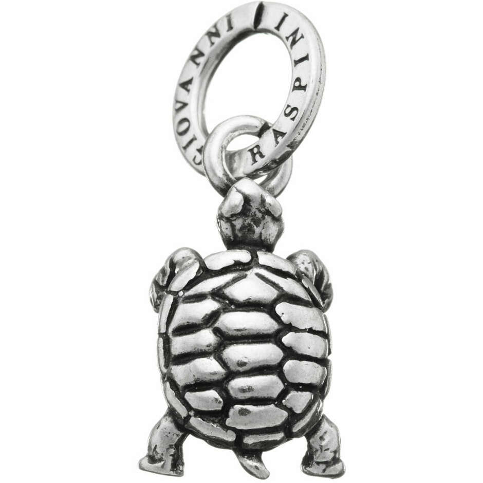 Giovanni Raspini Turtle charm in silver