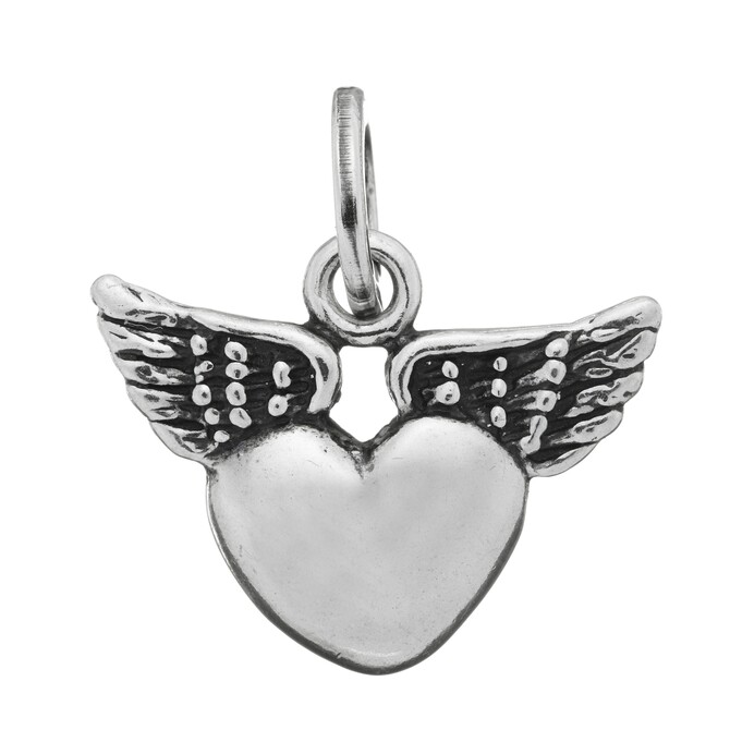 Giovanni Raspini Winged Heart Charm