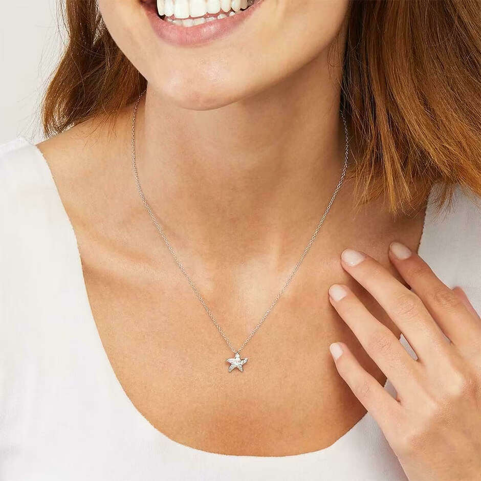 Girocollo da Donna in Argento con Zirconi Stroili