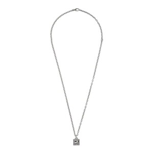 Gucci G Cube necklace with G cube pendant in silver Gucci G Cube necklace with G cube pendant in silver