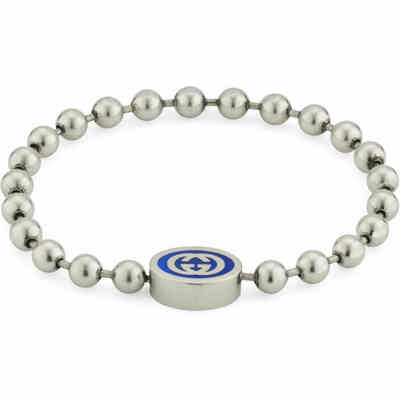 Bracelet Or Blanc Gemmyorama Trio Bleu