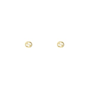 Gucci Interlocking G earrings in yellow gold Gucci Interlocking G earrings in yellow gold