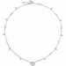 Gucci Interlocking G necklace in white gold and diamonds White gold