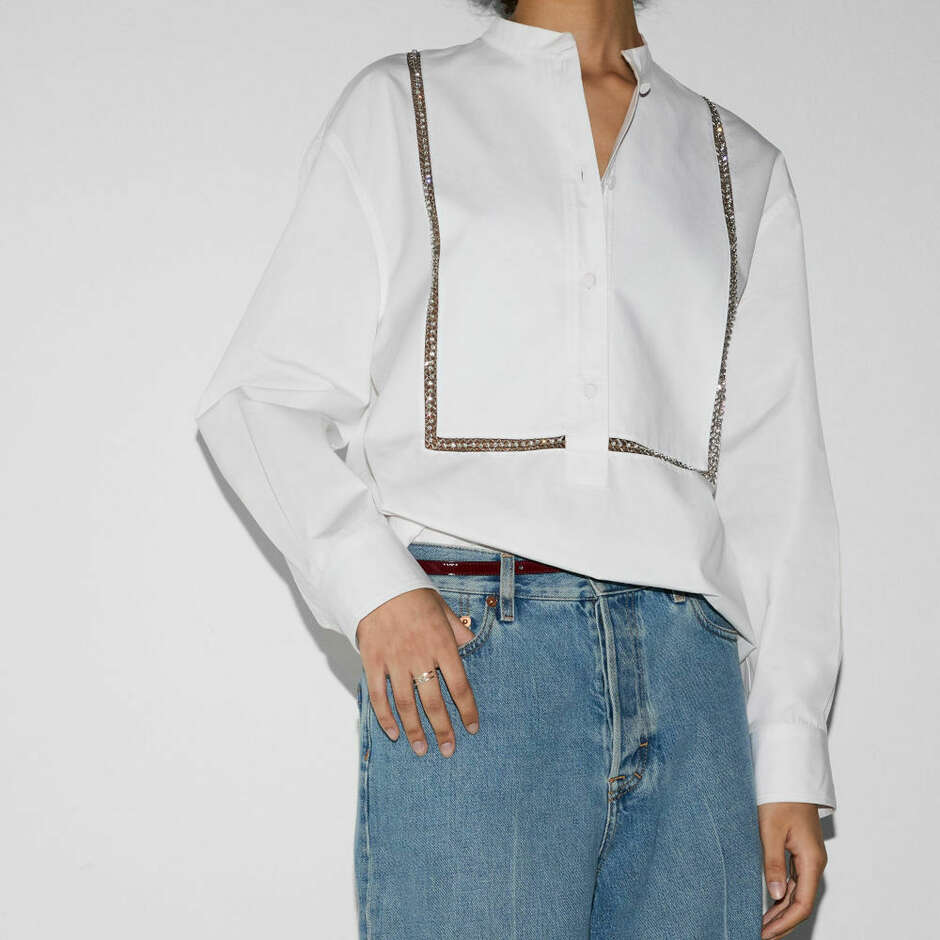 Gucci Interlocking Ring in Silver