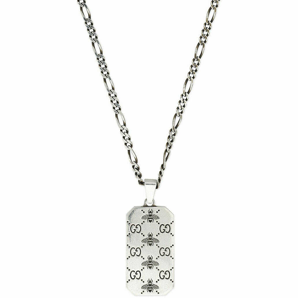 Shop Gucci Sterling Silver Signature Heart Pendant Necklace | Saks Fifth  Avenue