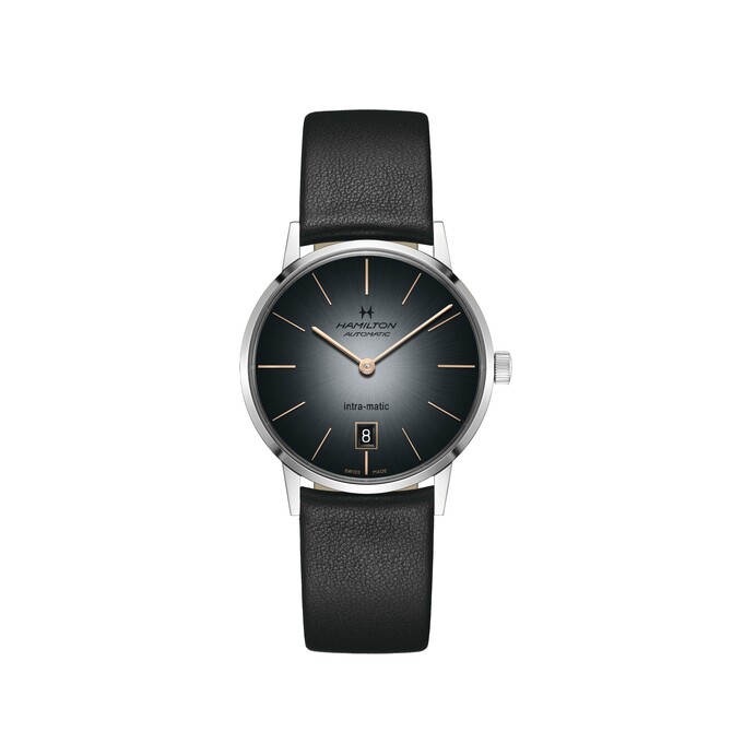 Hamilton Intra-matic Automatic Black Watch