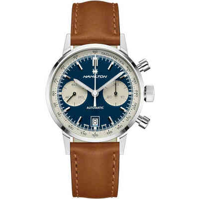 Hamilton Intra-Matic Chronograph Blue Watch