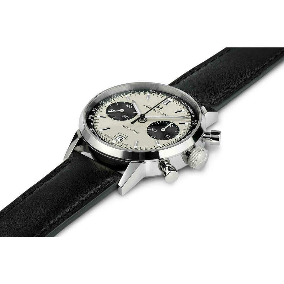 Hamilton Intra-Matic Panda Automatic Chronograph Watch
