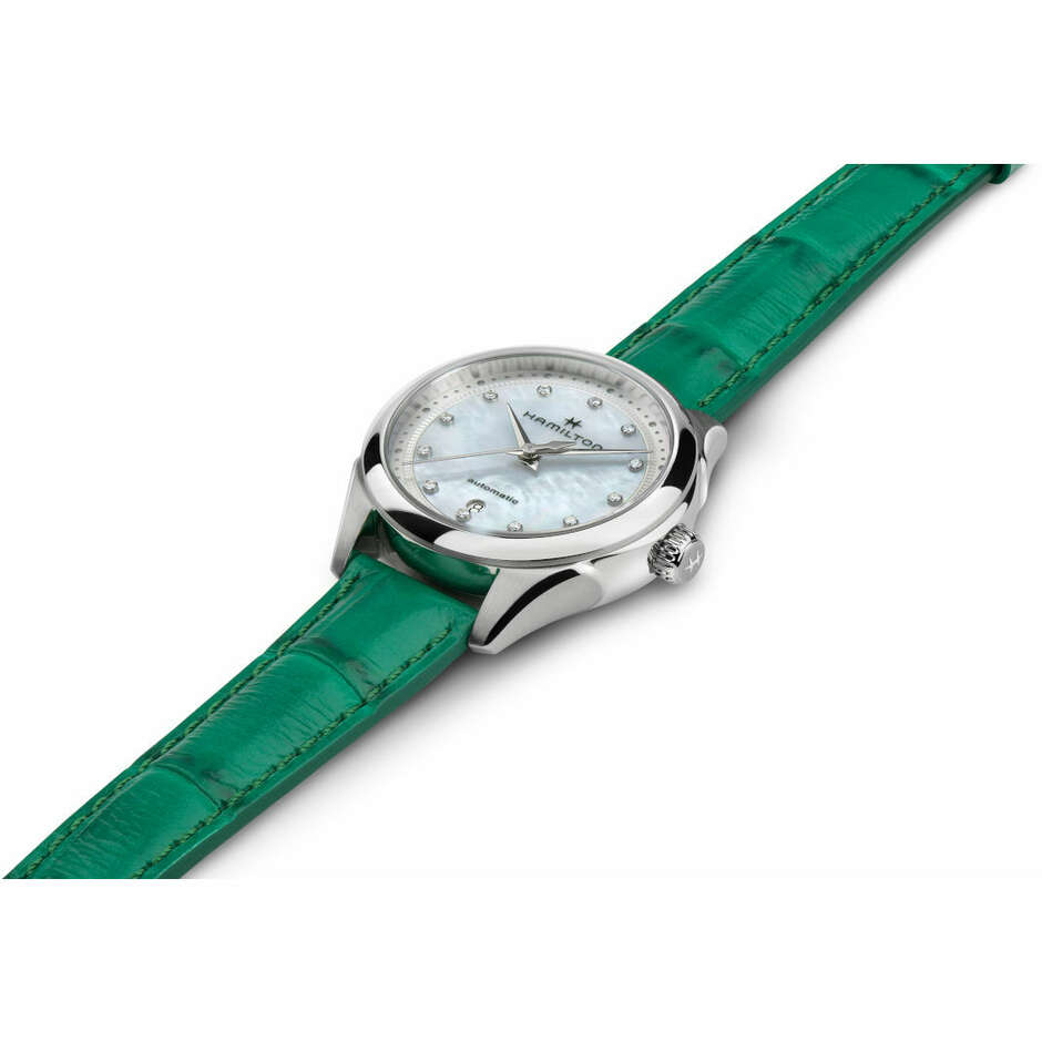 Hamilton Jazzmaster Automatic Mother of Pearl and Diamonds Watch