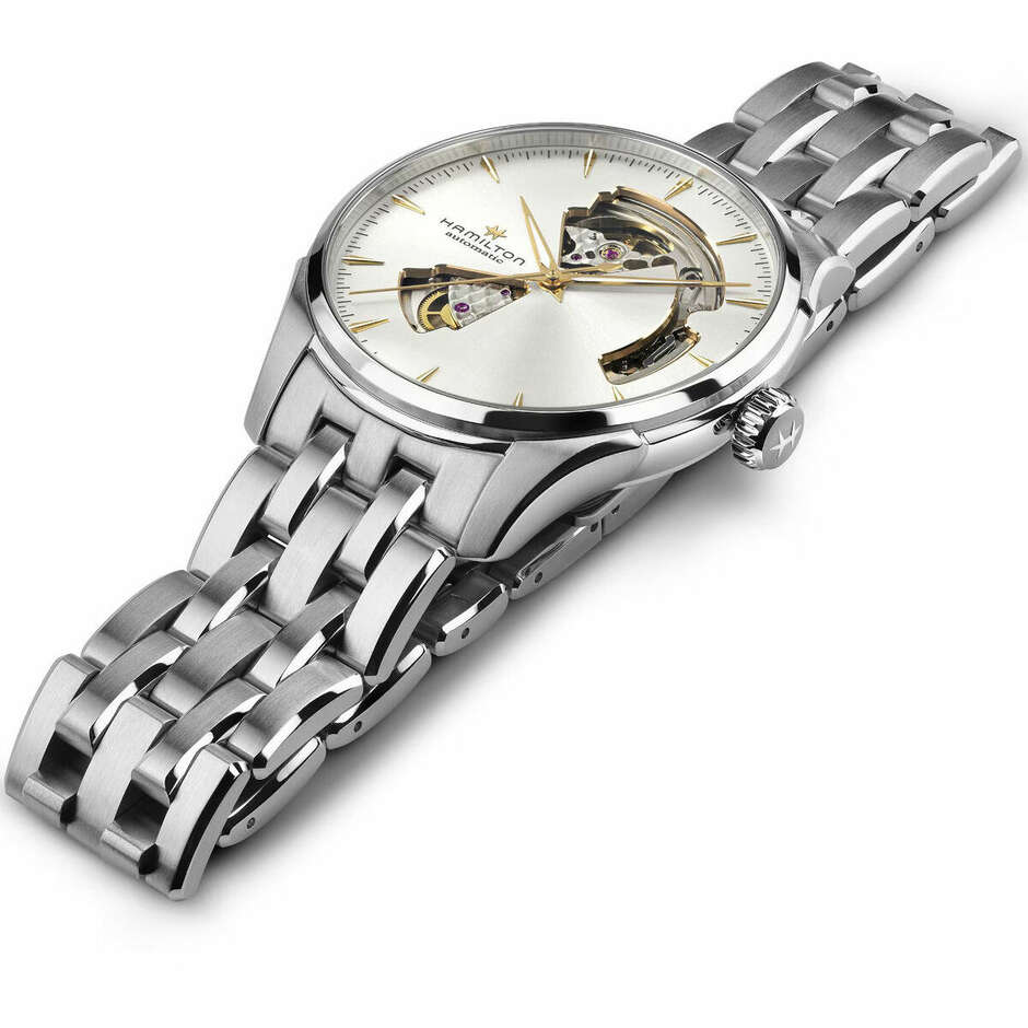 Hamilton Jazzmaster Open Heart 40mm white watch