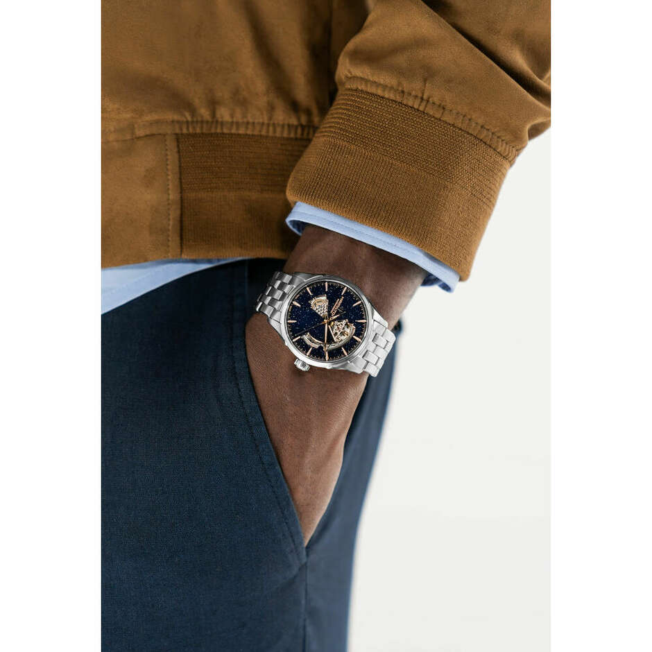 Hamilton JazzMaster Open Hearth Midnight Blue Watch