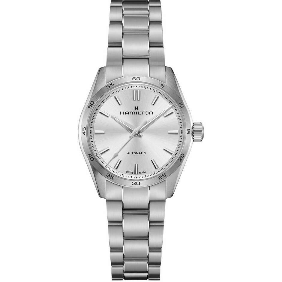 Hamilton Jazzmaster Performer watch 34mm silver dial