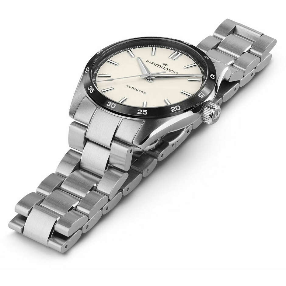 Hamilton Jazzmaster Performer watch 38mm white dial