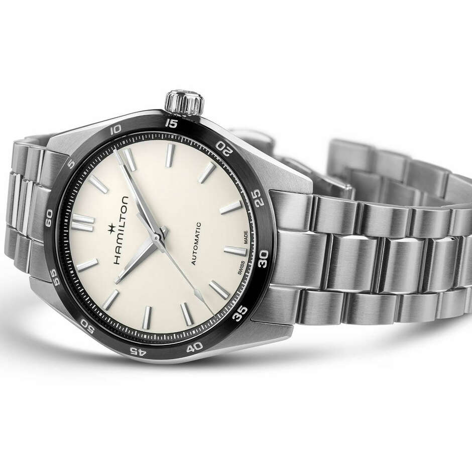 Hamilton Jazzmaster Performer watch 38mm white dial